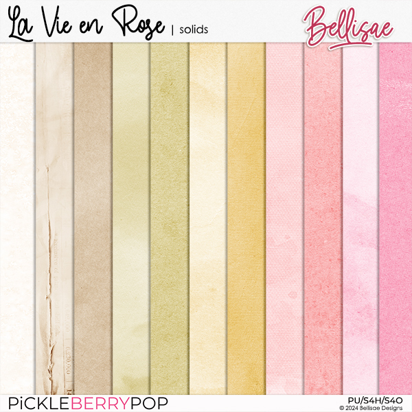 LA VIE EN ROSE | solids by Bellisae