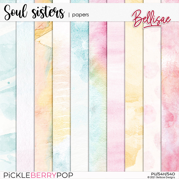 SOUL SISTERS | papers by Bellisae