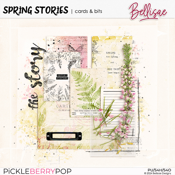 SPRING STORIES | cards and bits by Bellisae