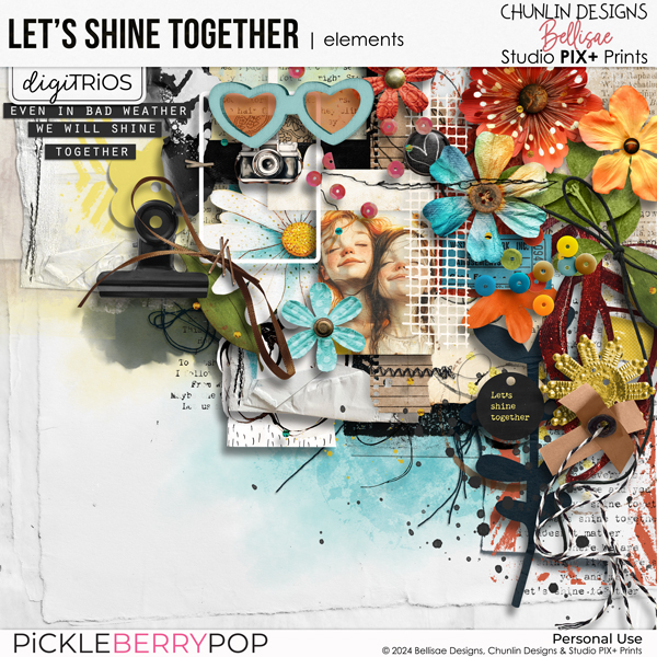 Let's Shine Together - collab elements