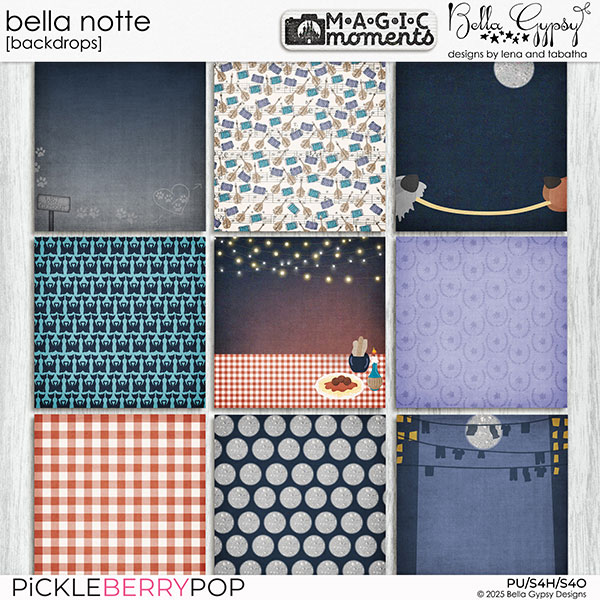 Magic Moments: Bella Notte Backdrops