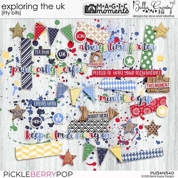 Magic Moments: Exploring the UK Itty Bits