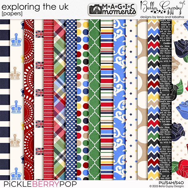 Magic Moments: Exploring the UK Paper Pack