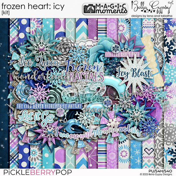 Magic Moments: Frozen Heart Icy Kit