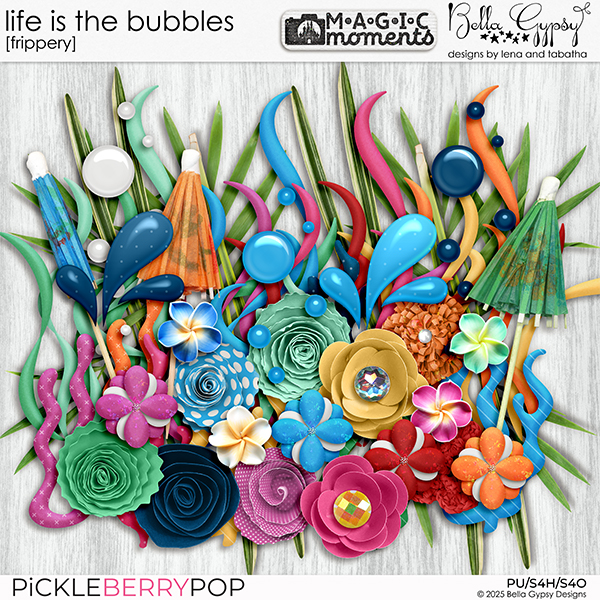 Magic Moments: Life is the Bubbles Frippery