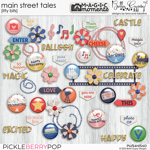 Magic Moments: Main Street Tales Itty Bits