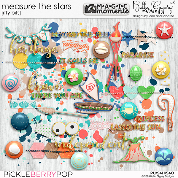 Magic Moments: Measure The Stars Itty Bits