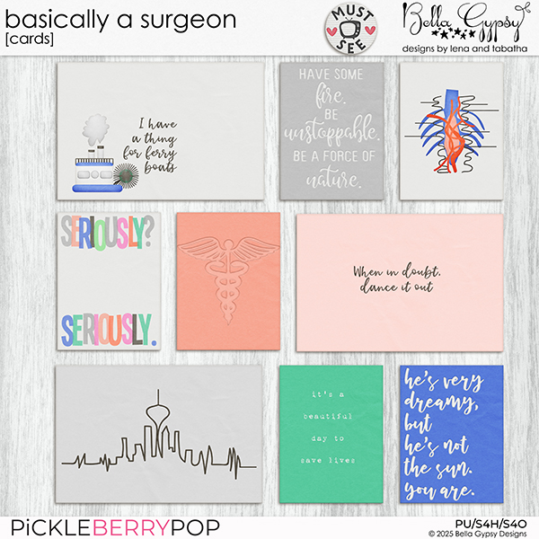 Basically A Surgeon Journal Cards