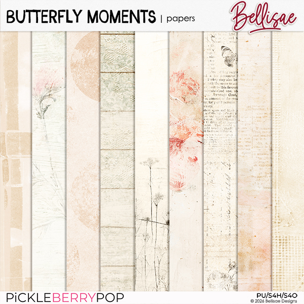 BUTTERFLY MOMENTS | papers by Bellisae