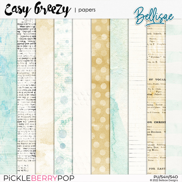 EASY BREEZY | papers by Bellisae