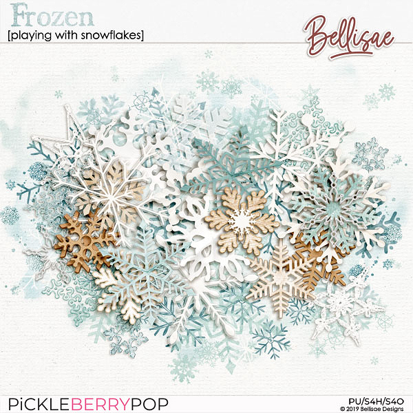 FROZEN | playing with snowflakes by Bellisae