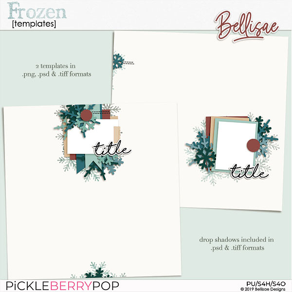 FROZEN | templates by Bellisae