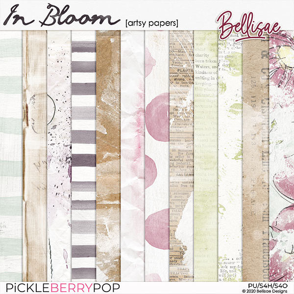 IN BLOOM | artsy papers by Bellisae