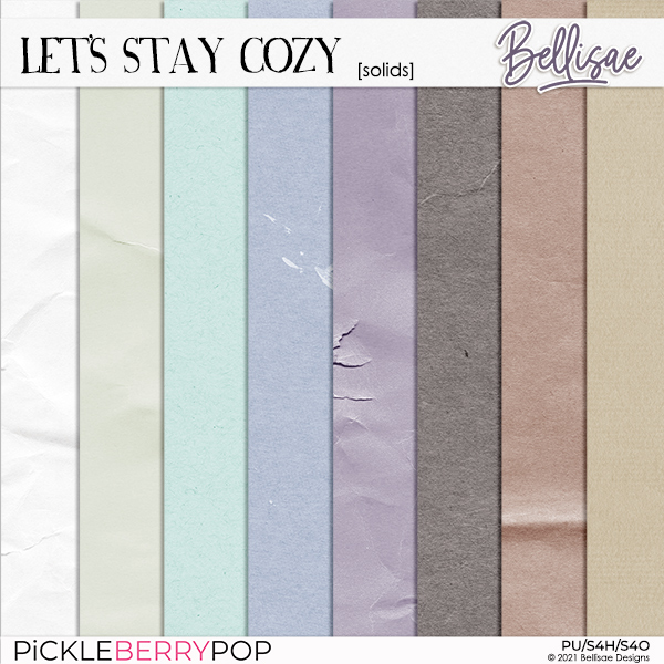 LET'S STAY COZY | solids by Bellisae