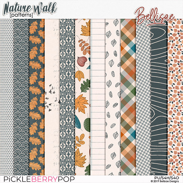 NATURE WALK | patterns by Bellisae