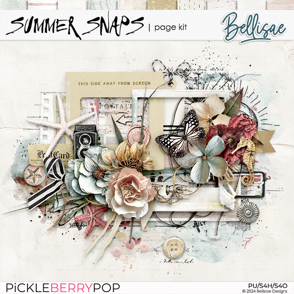 SUMMER SNAPS | page kit by Bellisae