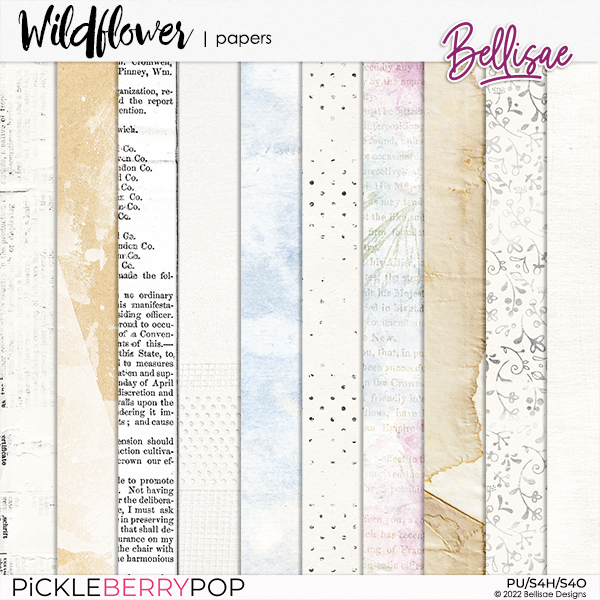 WILDFLOWER | papers by Bellisae