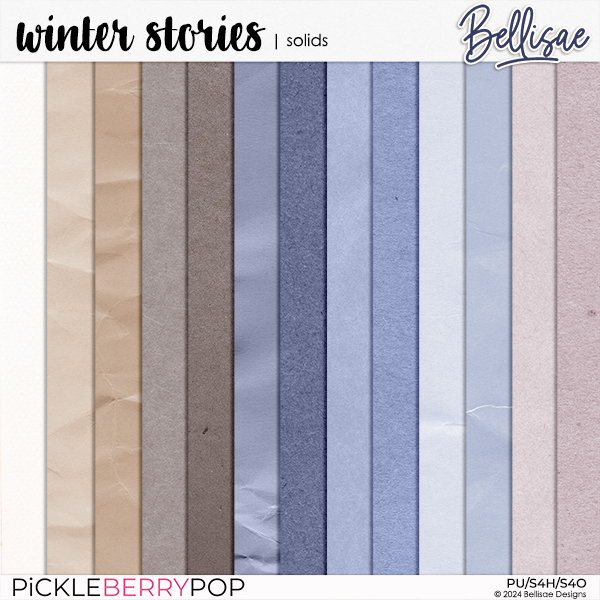 WINTER STORIES | solids by Bellisae