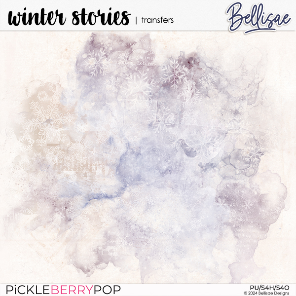 WINTER STORIES | transfers by Bellisae