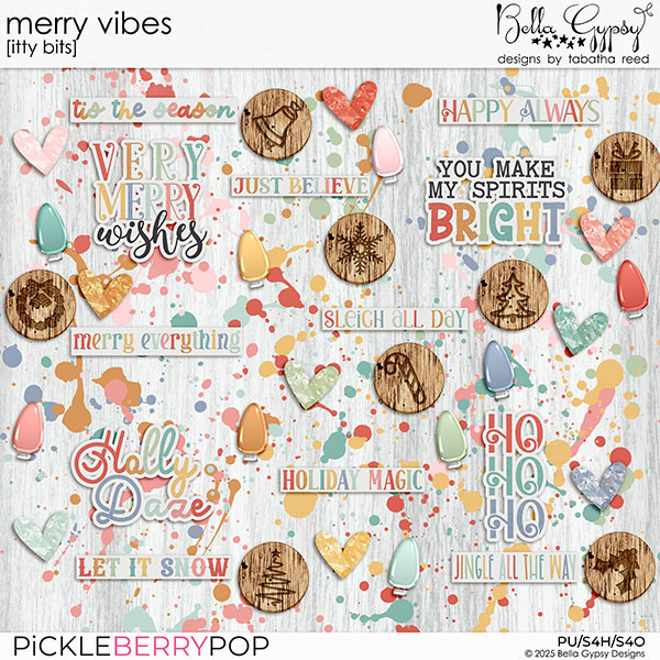 Merry Vibes Itty Bits