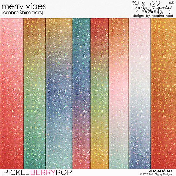 Merry Vibes Ombre Shimmers