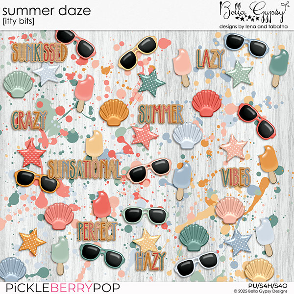 Summer Daze Itty Bits