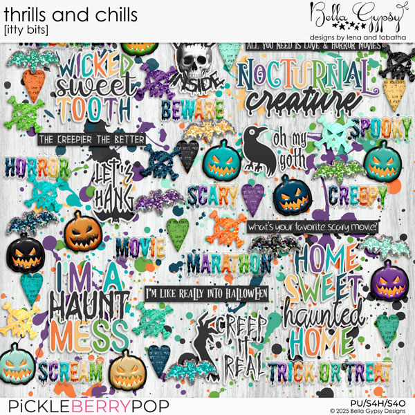 Thrills and Chills Itty Bits