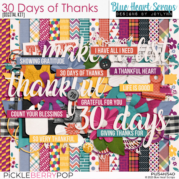 30 Days of Thanks Kit