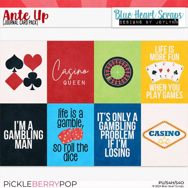 Ante Up Journal Card Pack