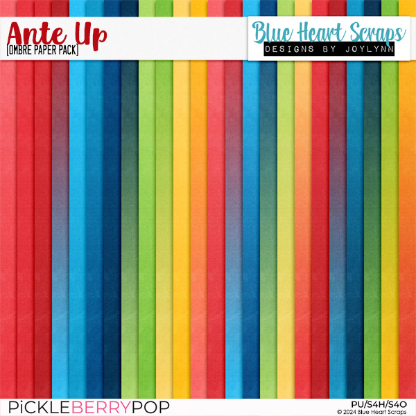 Ante Up Ombre Paper Pack