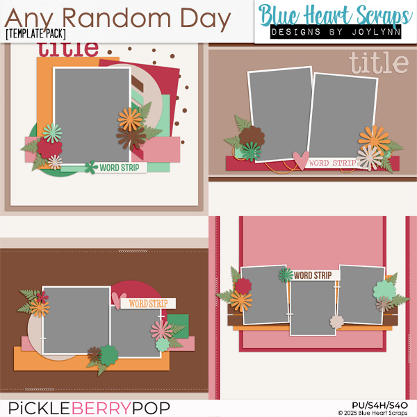 Any Random Day Template Pack