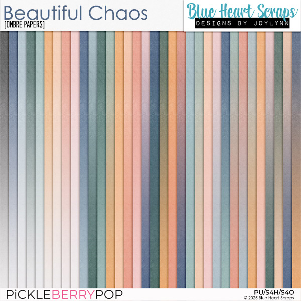 Beautiful Chaos Ombre Papers