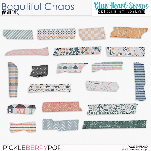 Beautiful Chaos Washi Tape