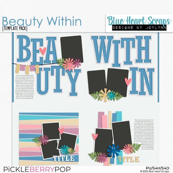 Beauty Within Template Pack