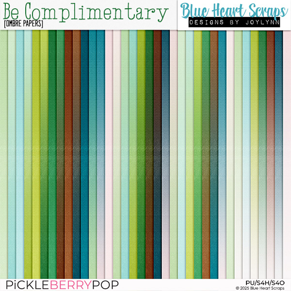 Be Complimentary Ombre Papers
