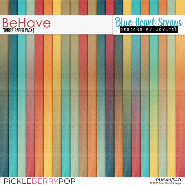 BeHave Ombre Paper Pack