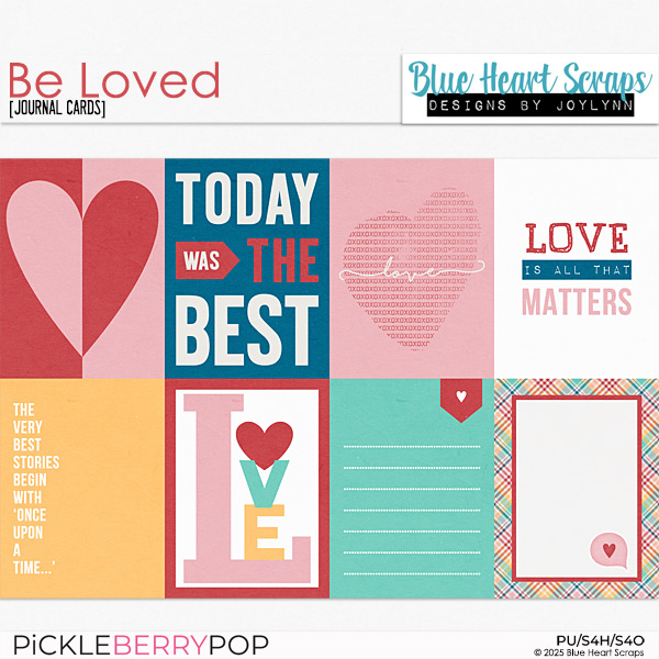 Be Loved Journal Cards