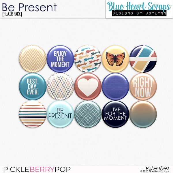 Be Present Flair Pack