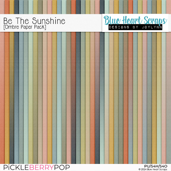 Be The Sunshine Ombre Paper Pack