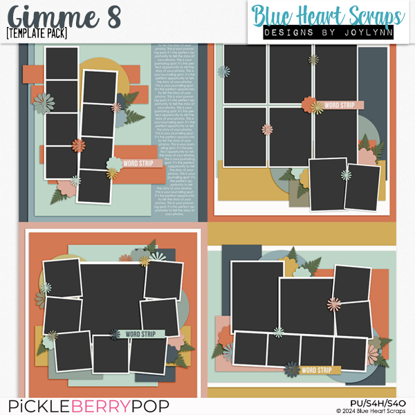 Gimme 8 Template Pack