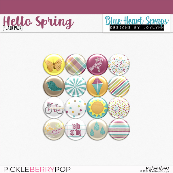 Hello Spring Flair Pack