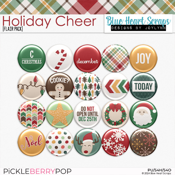 Holiday Cheer Flair Pack