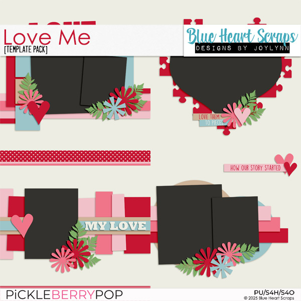 Love Me Template Pack