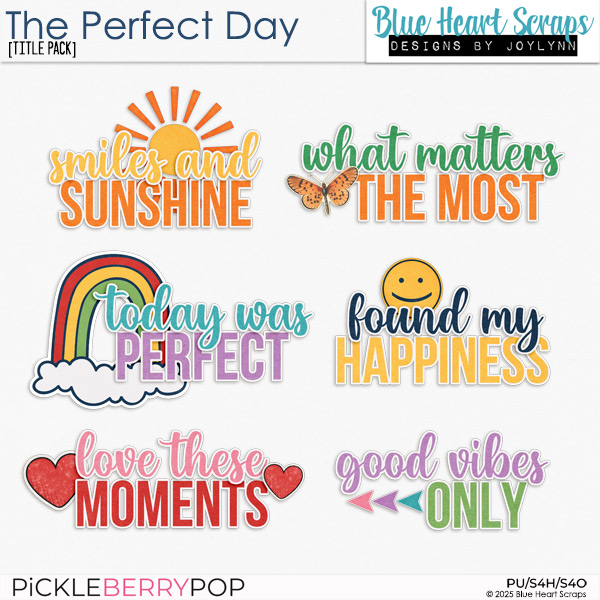 The Perfect Day Titles