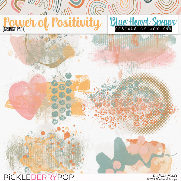 Power of Positivity Grunge Pack