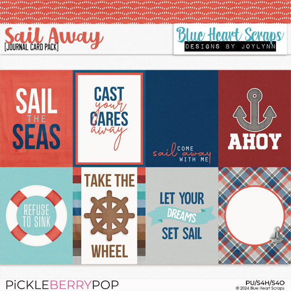 Sail Away Journal Card Pack