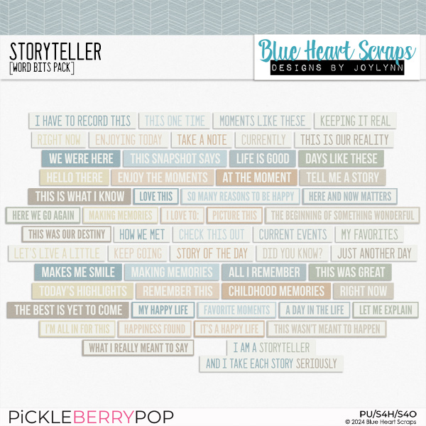 Storyteller Word Bits Pack