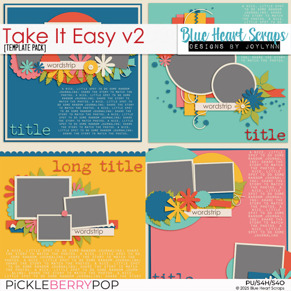 Take It Easy Vol 3 Templates