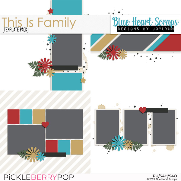 This Is Family Template Pack