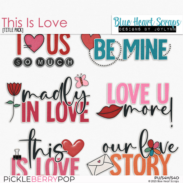 This Is Love Titles Pack